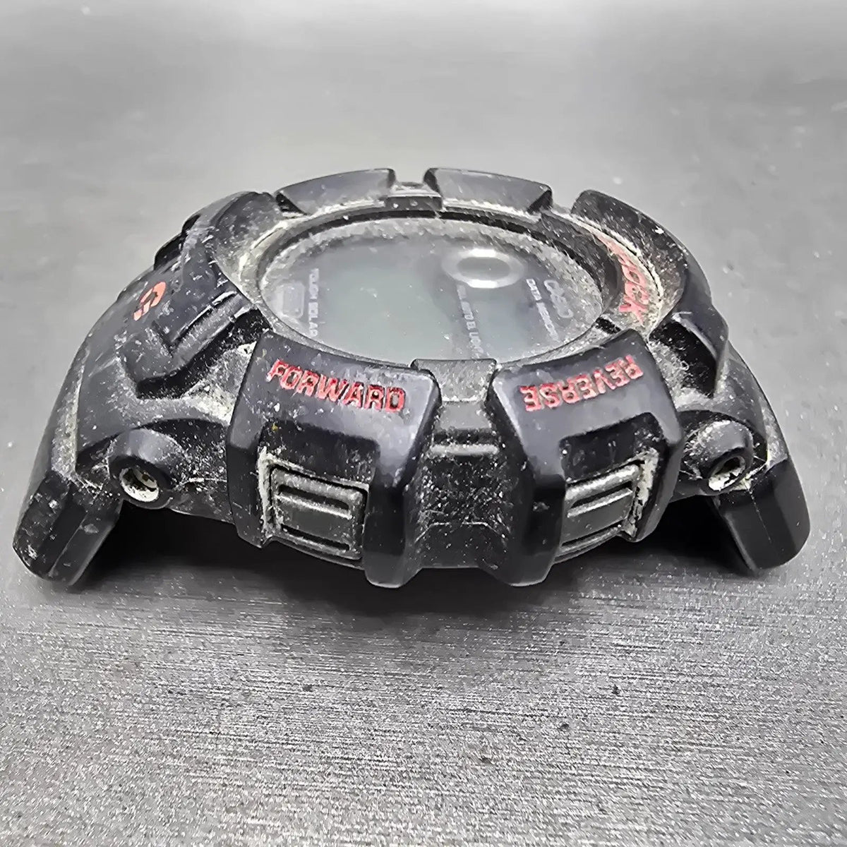 Casio G-Shock G-2300B Watch Men 47mm Black Red Alarm Chrono Solar PARTS4