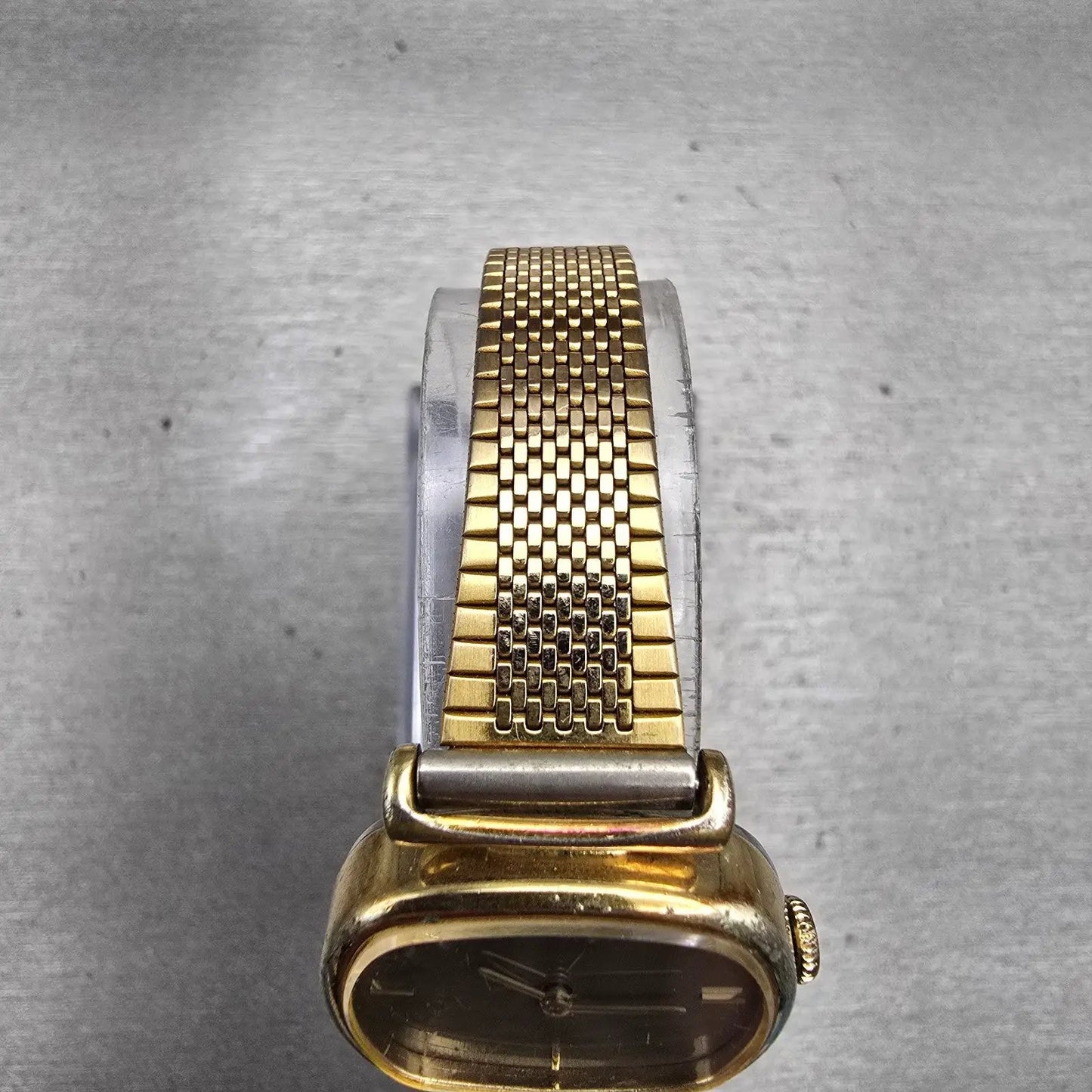 Seiko Watch Women 25mm Brown Dial Gold Tone Oval 11-5020 Manual Wind Vintage4