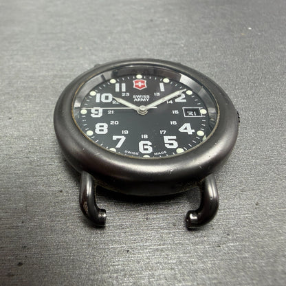 Victorinox Swiss Army Cavalry Watch Men 37mm Black Dial Black Tone PARTS OPT3