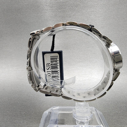 Technos Watch Women 19mm MOP Dial Silver Tone Round T1801 Bracelet New Battery8