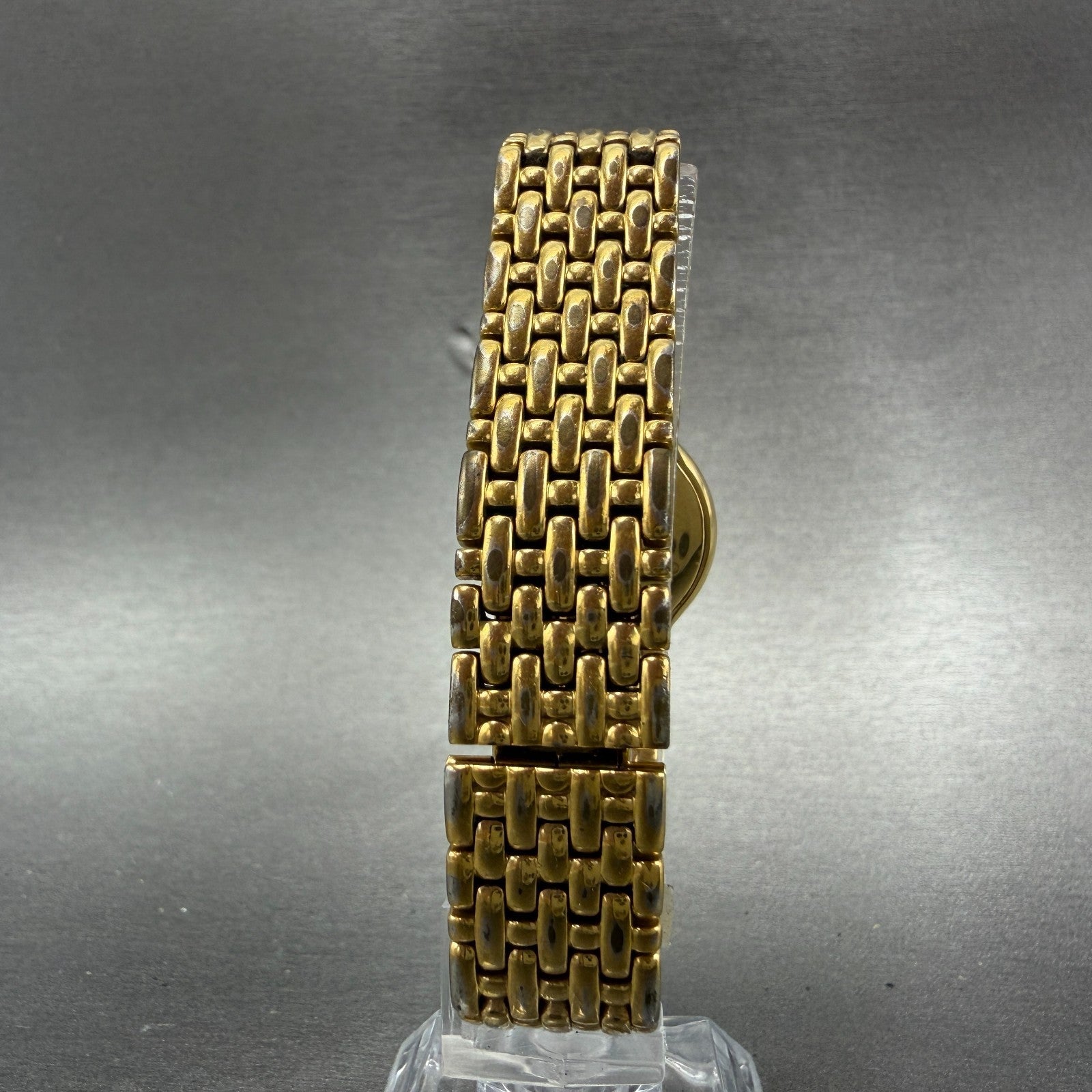 Raymond Weil Fidelio Watch Women 24mm White Dial Gold Plated Date 4702 PARTS8