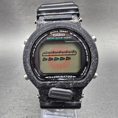 Casio G-Shock DW-6600 Watch men 41mm Black Alarm Chronograph 1199 Vintage PARTS0