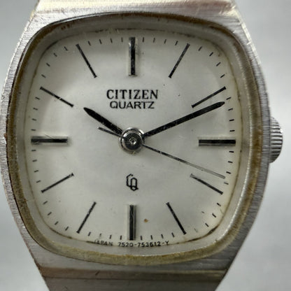 Citizen CQ Watch Women 18mm Silver Dial Silver Tone 4153511 New Battery1