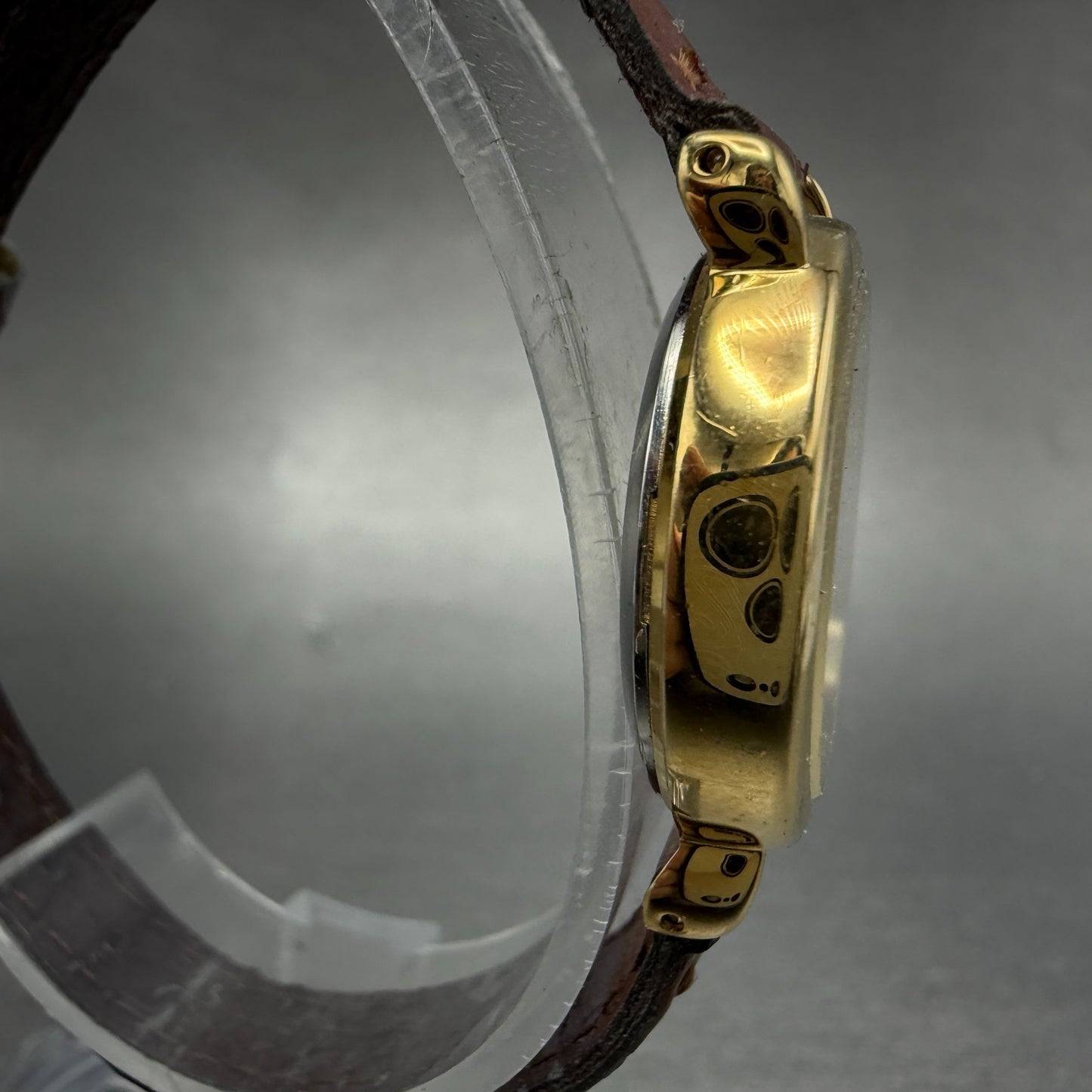 Seiko Alba Mickey Mouse Watch Women 26mm White Dial Gold Tone V501-6N10 New Batt3