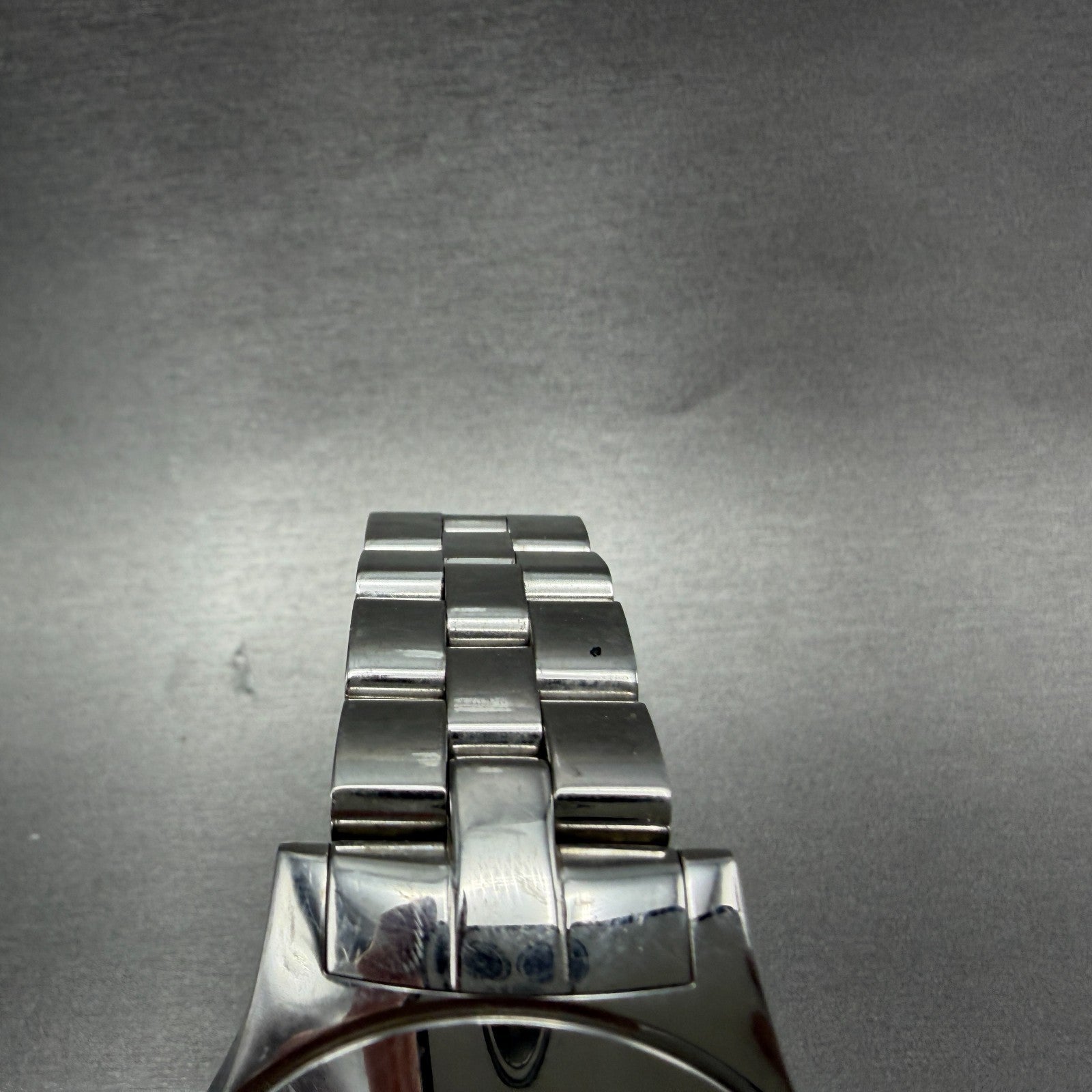 Marc Jacobs Rivera Watch Men 41mm White Dial Steel Round MBM3136 New Battery4