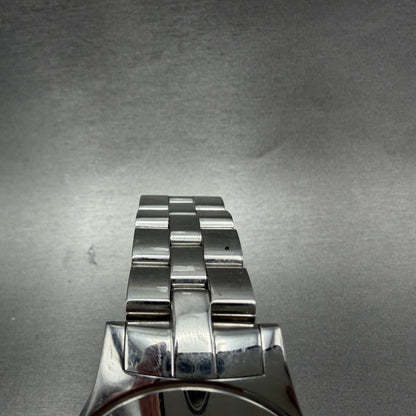Marc Jacobs Rivera Watch Men 41mm White Dial Steel Round MBM3136 New Battery4