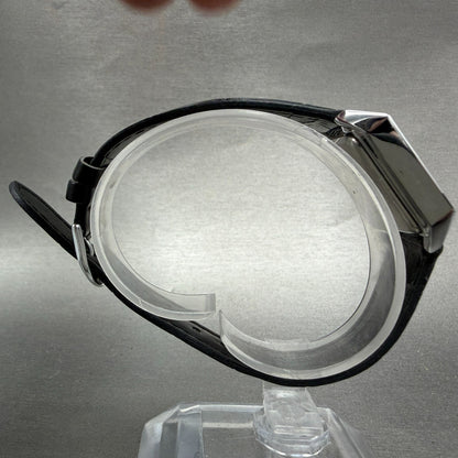 Casio Tank Watch Women 22mm Silver Dial Silver Tone Rectangle LTP-V007 New Batt8