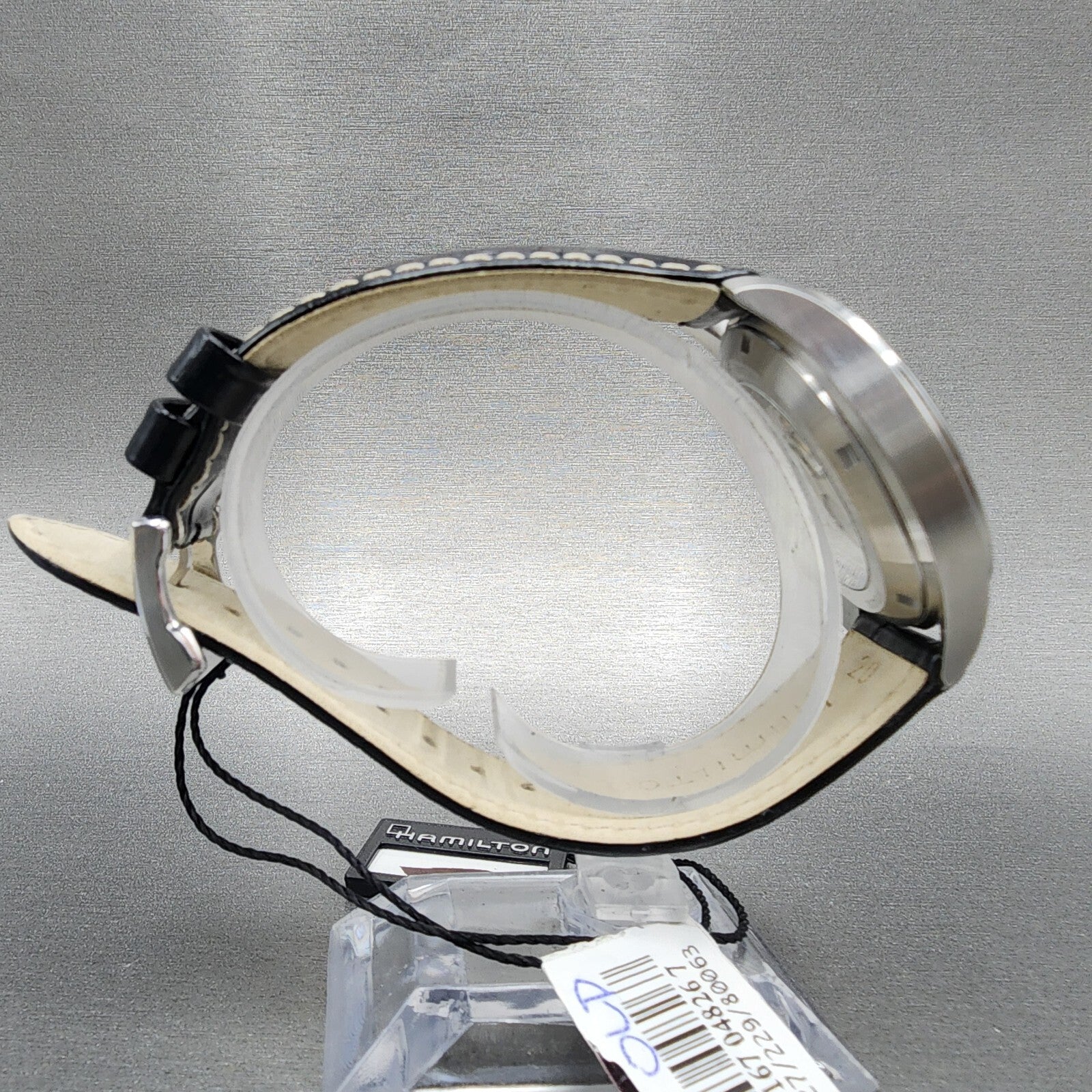 Hamilton Khaki Field Murph Watch Men 38mm Black Dial Steel Automatic H704057308