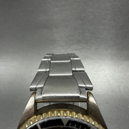 Armitron Pro All Sport Dive Watch Men 37mm Black Dial Two Tone Daydate New Batt4