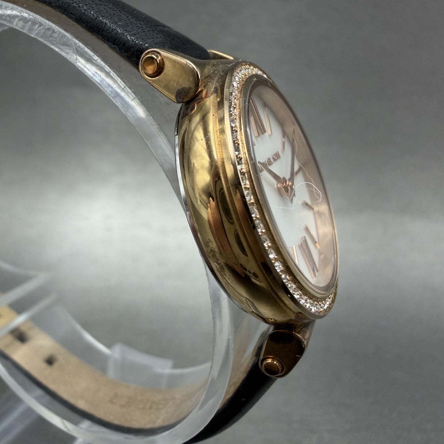 Michael Kors Sofie Watch Women 26mm MOP Dial Rose Gold Tone Round New Battery3