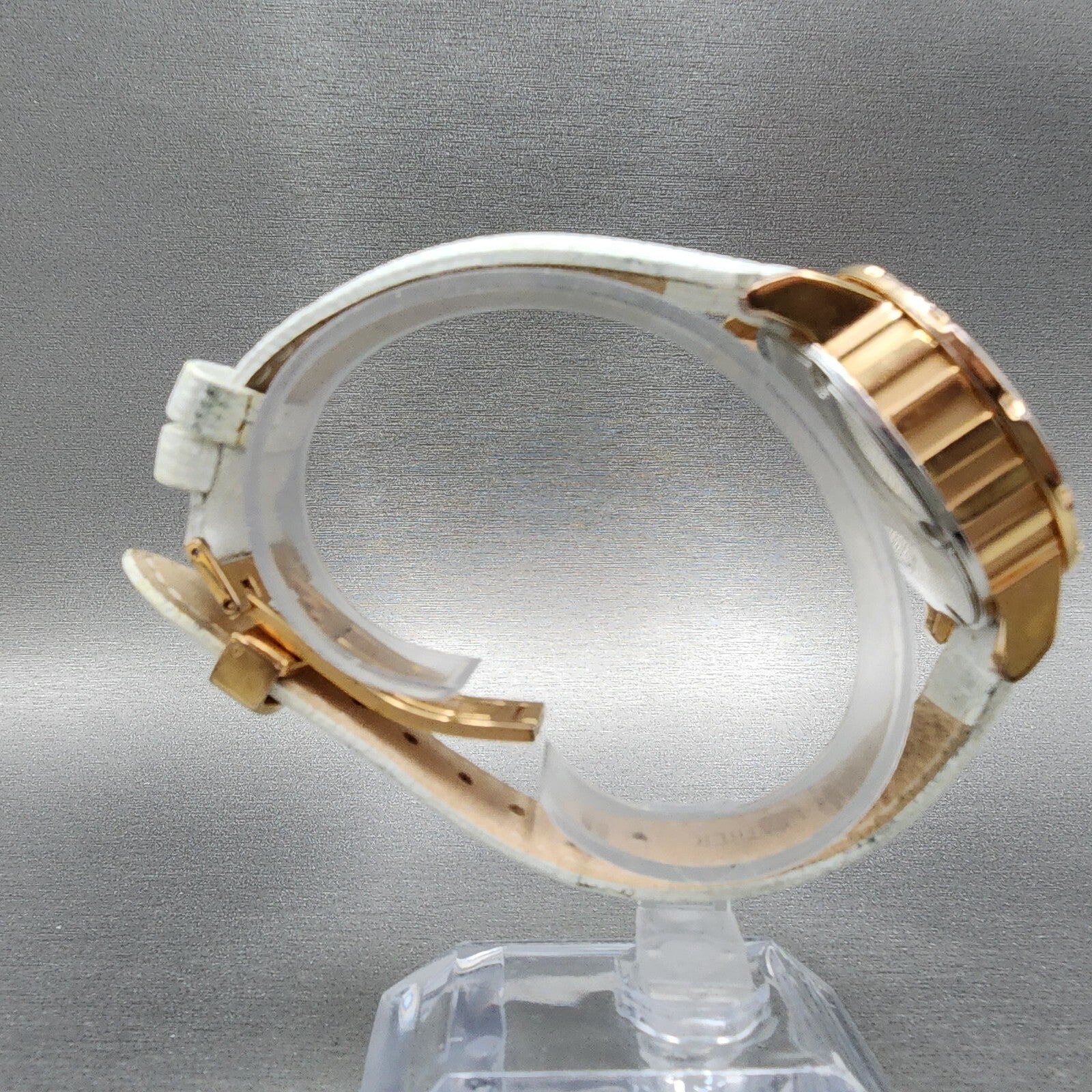 Daniel Steiger Equinox Chronograph Watch Women 36mm MOP Dial Rose Gold New Batt8