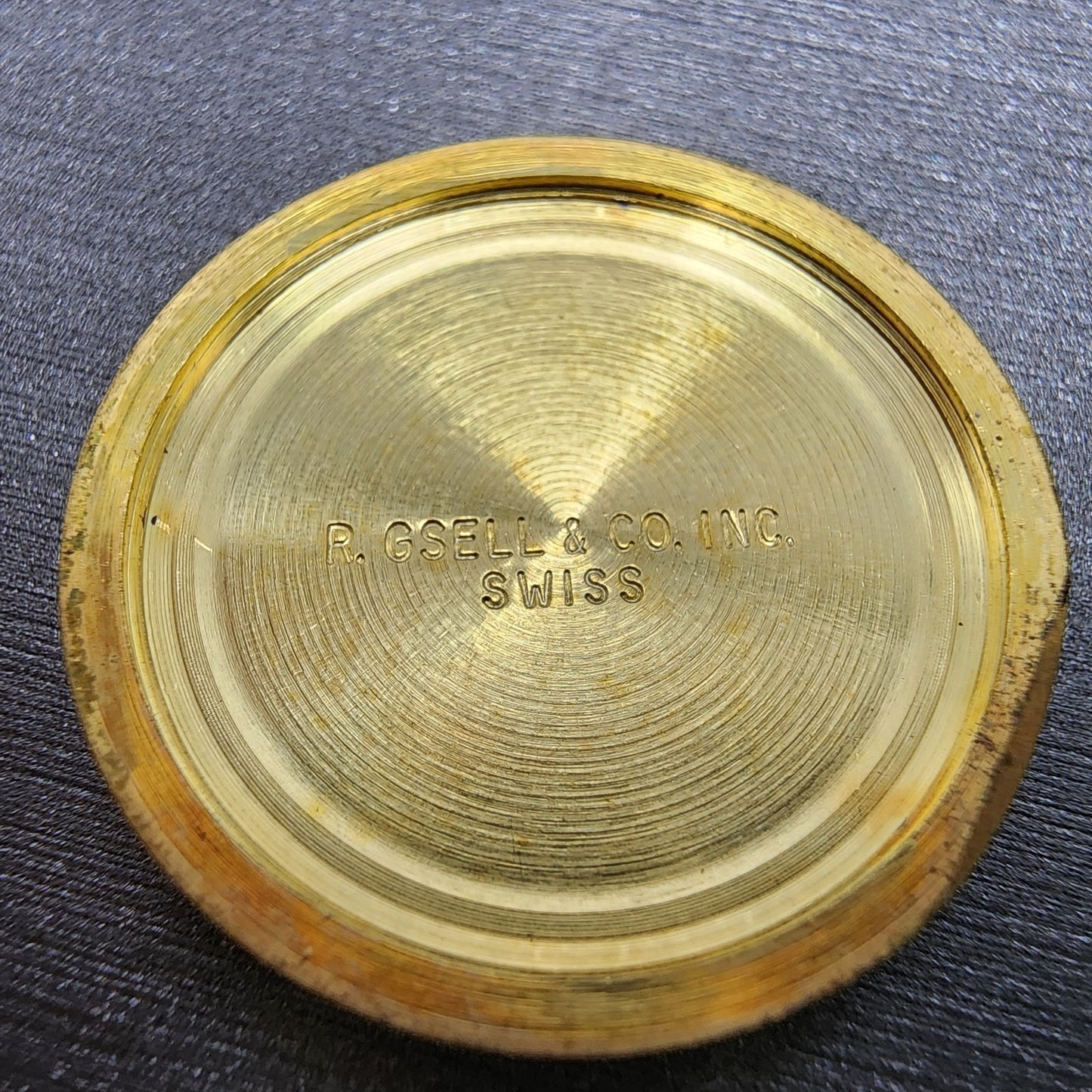 Oris Pocket Watch Women 24mm White Dial Gold Tone Manal Wind Runs Vintage11