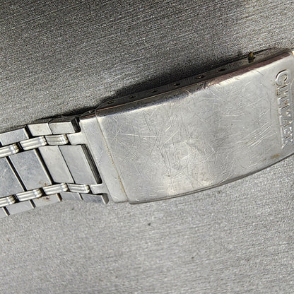 Citizen Bracelet Stainless Steel 12mm Tri Folding Clasp Vintage3