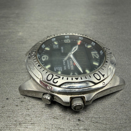 Citizen Promaster Diver Navitech  Watch Men Black Dial Steel C460-Q01563 PARTS6