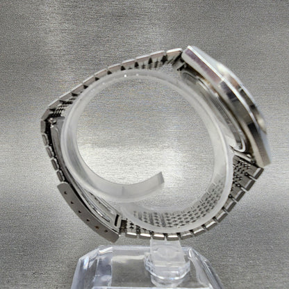 Seiko Type 2 Watch Men 35mm White Dial Steel Daydate Round 71238100 PARTS9