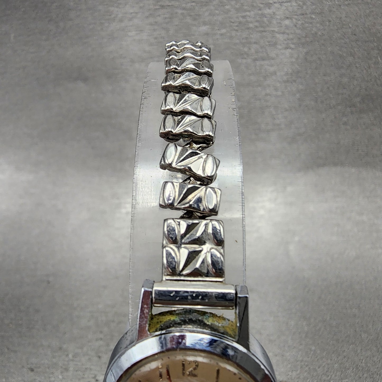 Oris Watch Women 21mm Cream Dial Silver Tone Round Manual Wind Runs VTG4