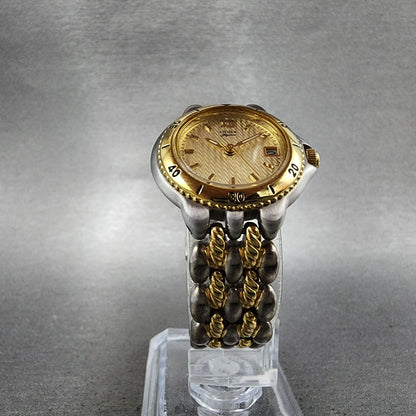 Citizen Elegance Watch Women 25mm Champagne Dial Two Tone Round New Battery5