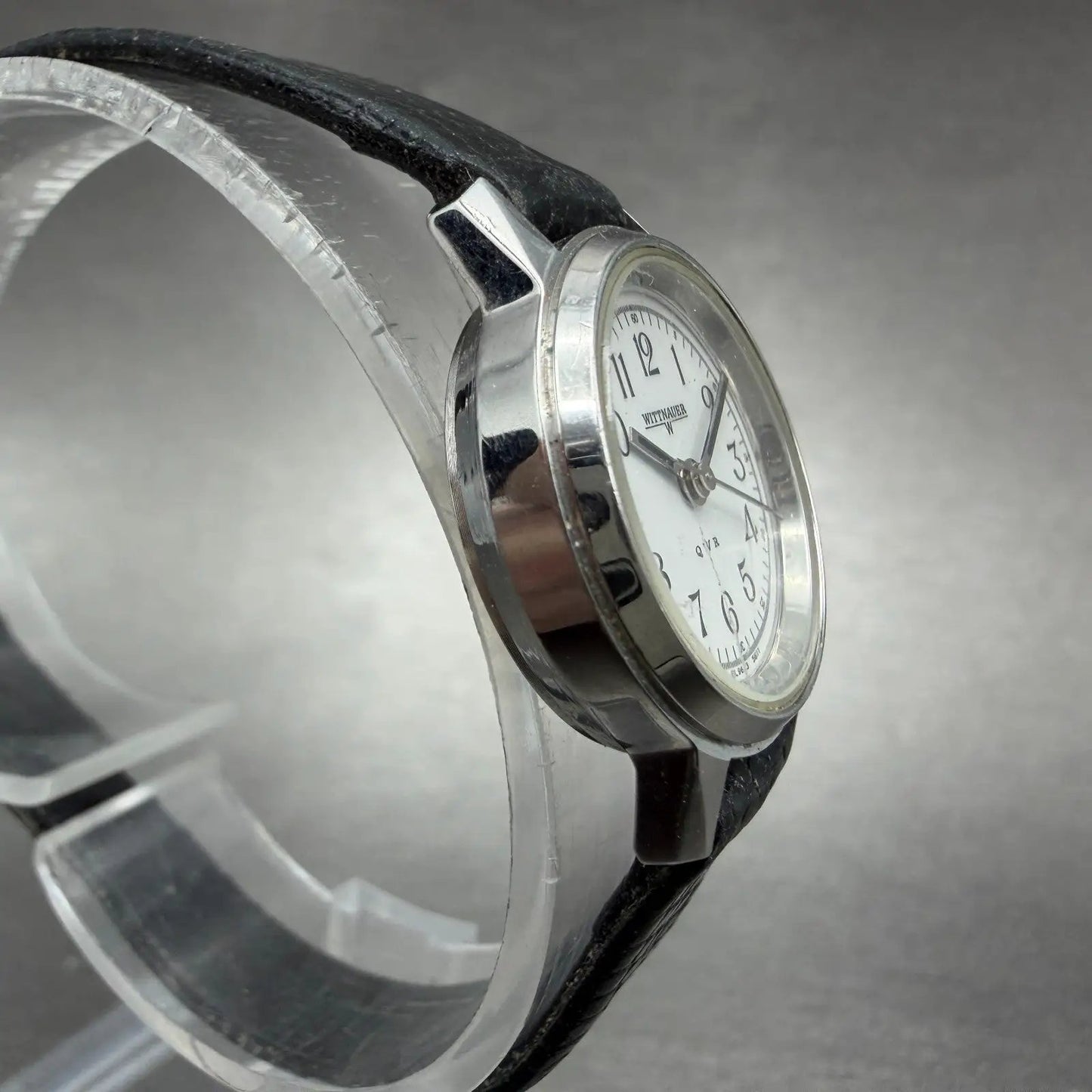 Wittnauer QWR Watch Women 23mm White Dial Silver Tone Round BL9623 5611 New batt3