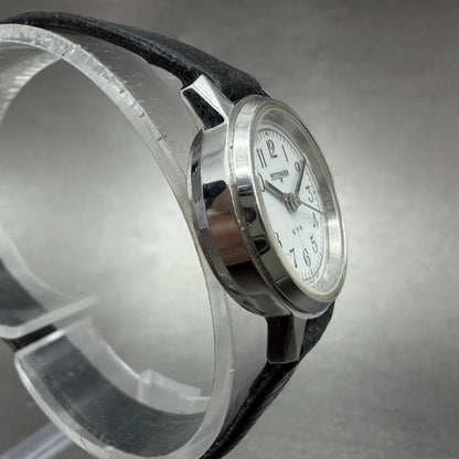 Wittnauer QWR Watch Women 23mm White Dial Silver Tone Round BL9623 5611 New batt3