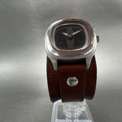 Fossil Big Tic Watch Women 32mm Analog Digital Rectangle JR-8163 New Battery5