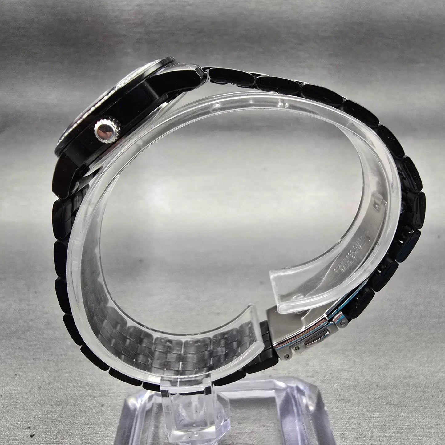 Citizen Watch Women 26mm Black Dial Black & Silver Tone Date G011-S106851 NewBat6