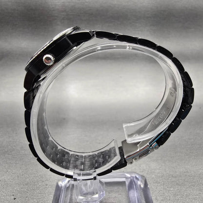 Citizen Watch Women 26mm Black Dial Black & Silver Tone Date G011-S106851 NewBat6