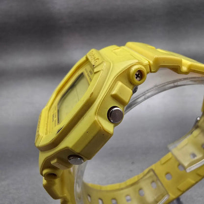 Casio Baby-G BG-5602 Watch Women 40mm Yellow Chronograph Alarm New Battery2