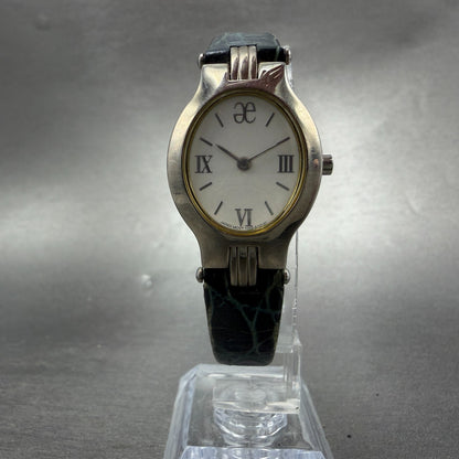 Citizen Watch Women 22mm White Dial Silver Tone Oval 1022-A05720 New Battery5