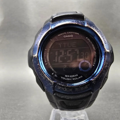 Casio G-Shock GW-700BDJ Watch Men 46mm Black Blue Solar Alarm Chronograph5