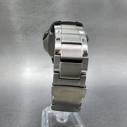 Casio Wave Ceptor WVA-410TJ Watch Men 43mm Analog Digital Titanium Alarm Works