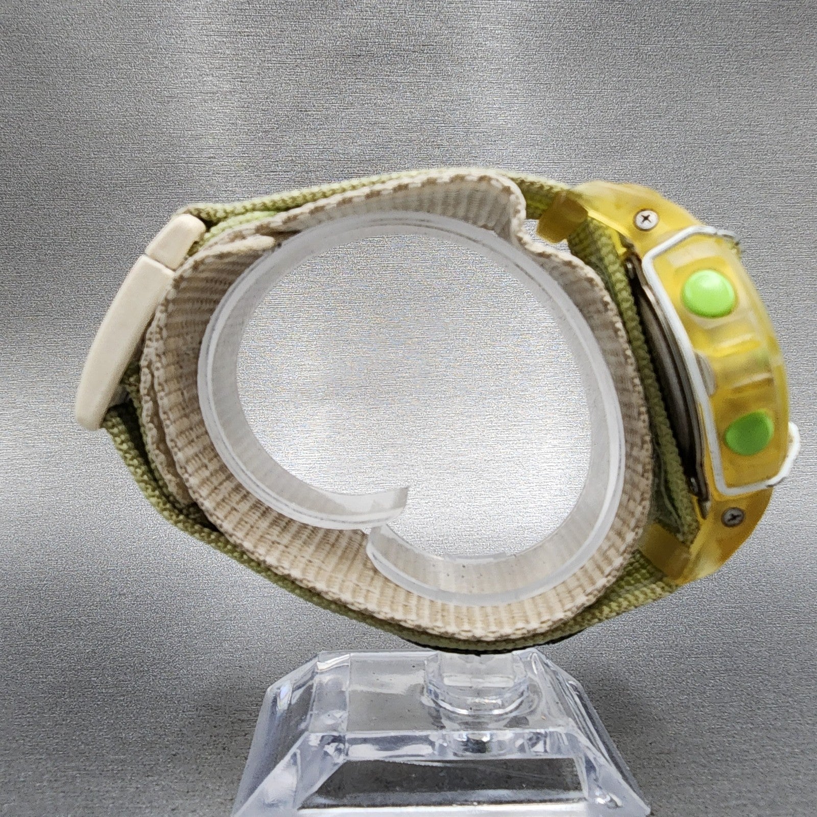 Casio baby G Watch Women 46mm Digital White Dial Clear Case Round BG340 New Batt8