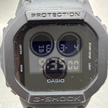 Casio G-Shock DW-5600BB Watch Men 43mm Digital Black Tone Octagon New Battery PL1