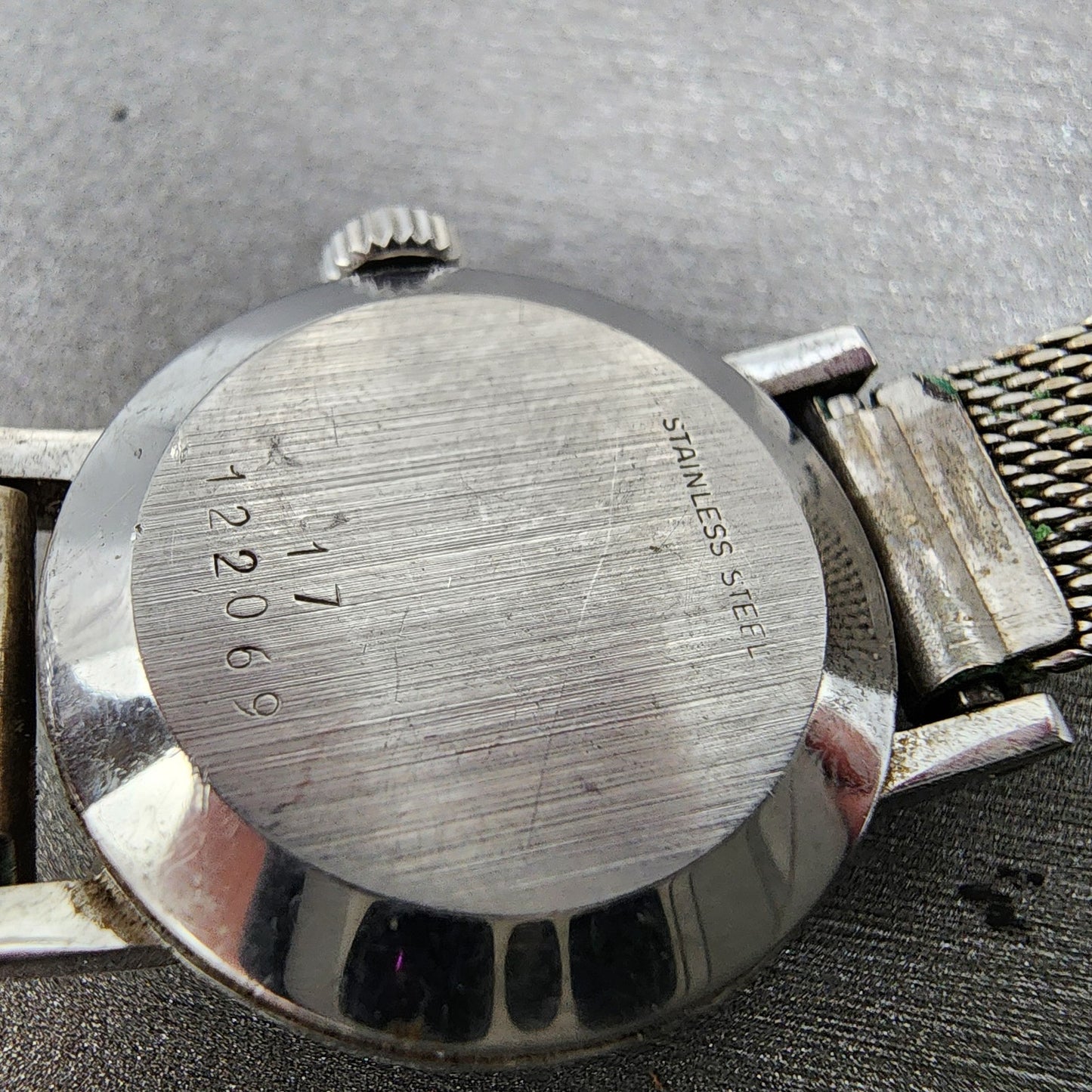 Longines Watch Women 21mm Blue Dial Steel Round Manual Wind Runs VTG 10359