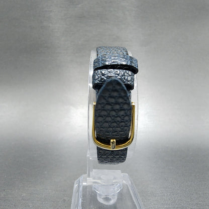 Seiko Tank Watch Women 19mm Gray Dial Two Tone Rectangle 73205909 New Battery8