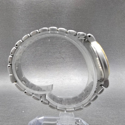 Gruen Watch Unisex 32mm White Dial Two Tone Round 275-561.101 New Battery8