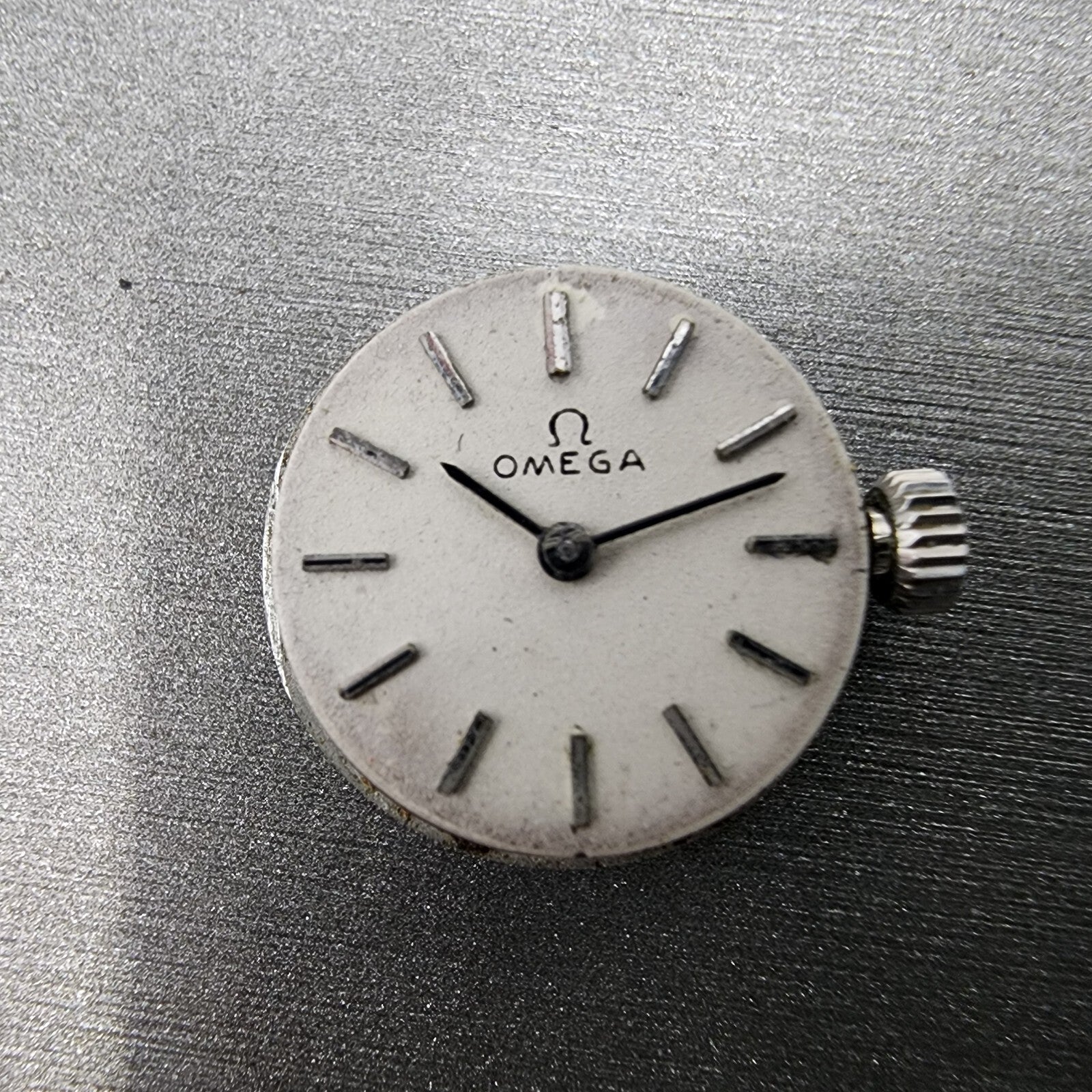 Omega Geneve Watch Women 17mm White Dial Stainless Steel Manual Wind Runs12