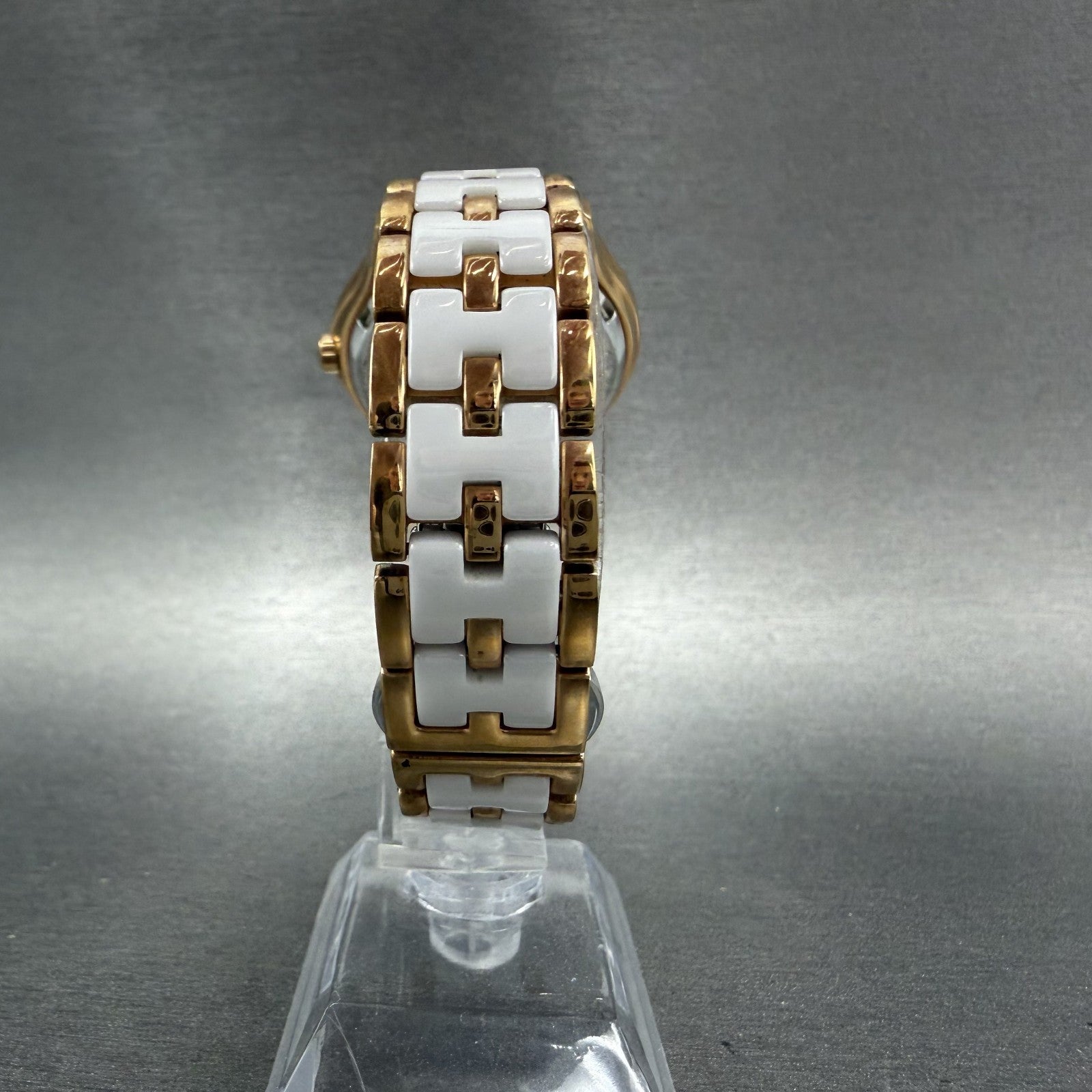 Starking Automatic Watch Women 35mm MOP Dial Rose Gold Tone Skeleton Runs7