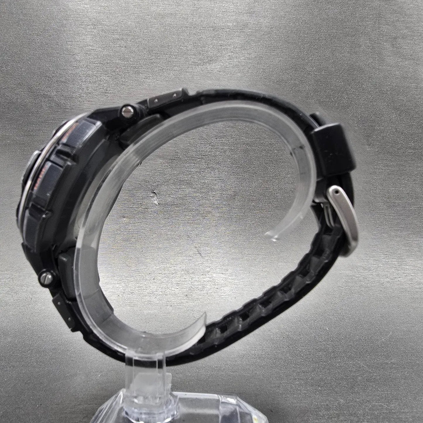 Casio Protek PRW-2500 Watch Men 51mm Digital Black triple Senor Alarm Works6