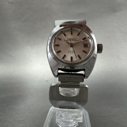 Citizen CosmoStar V2 Watch Women 25mm Silver Dial Silver Tone Date AutomaticRuns6