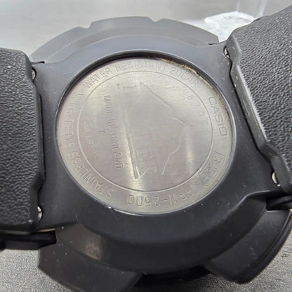 Casio Protek PRW-2500 Watch Men 51mm Digital Black triple Senor Alarm Works9