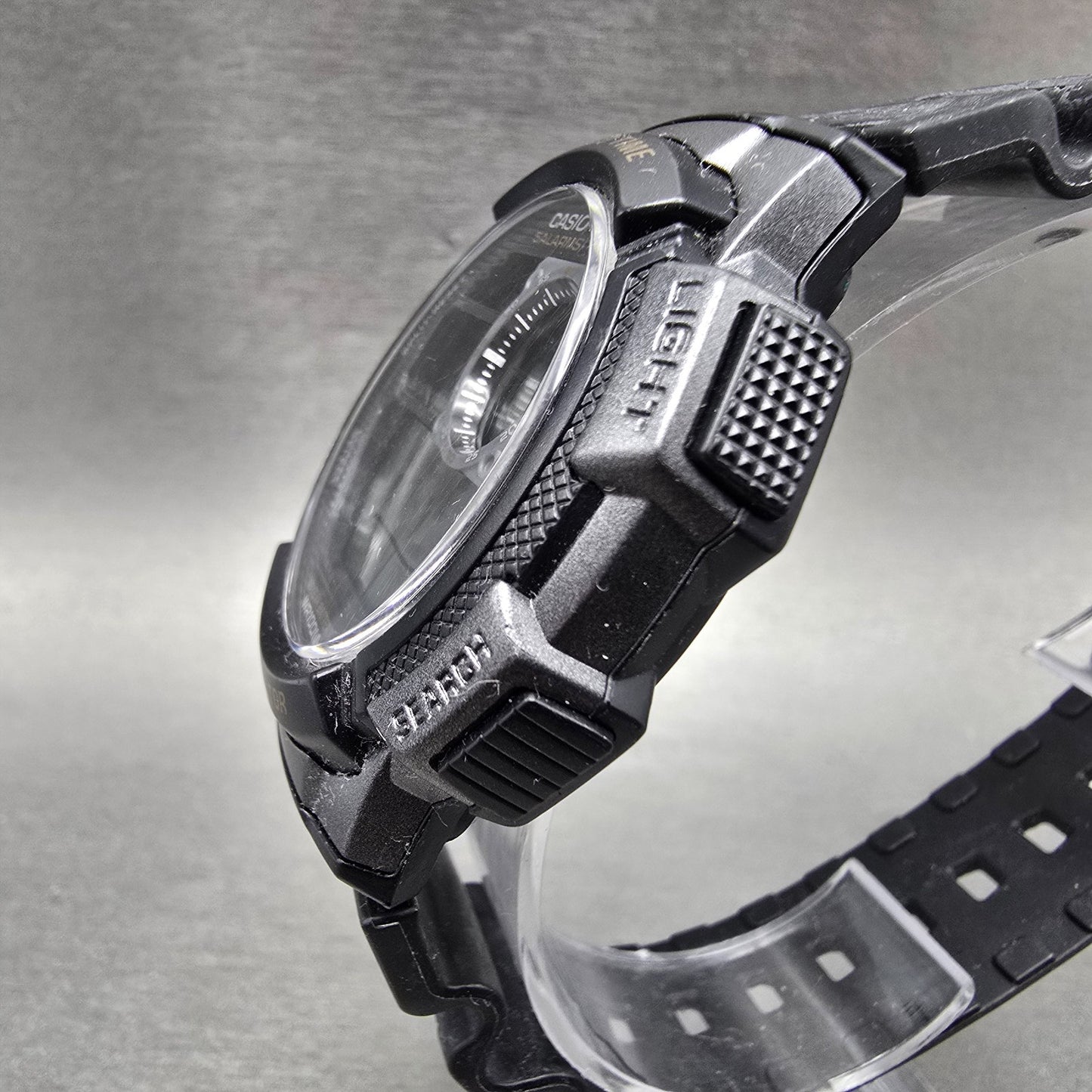 Casio AE-1000W Watch Men 44mm Black Dial Gray Black World Time Digital New Batt4