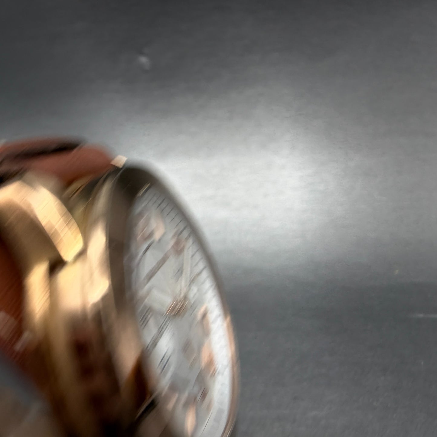 Michael Kors Mercer Watch 42mm Women Silver Dial Rose Gold Chrono New Battery3