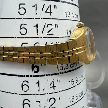 Citizen Seven Watch Women 18mm Champagne Dial Gold Tone 2030-069129 New Battery10