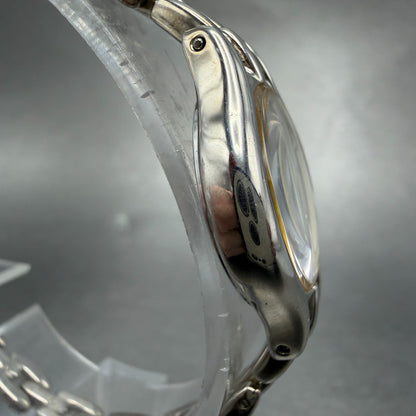 Citizen Opus Watch Women 21mm Cream Dial Silver Tone Oval 5431-H09505 New Batt3
