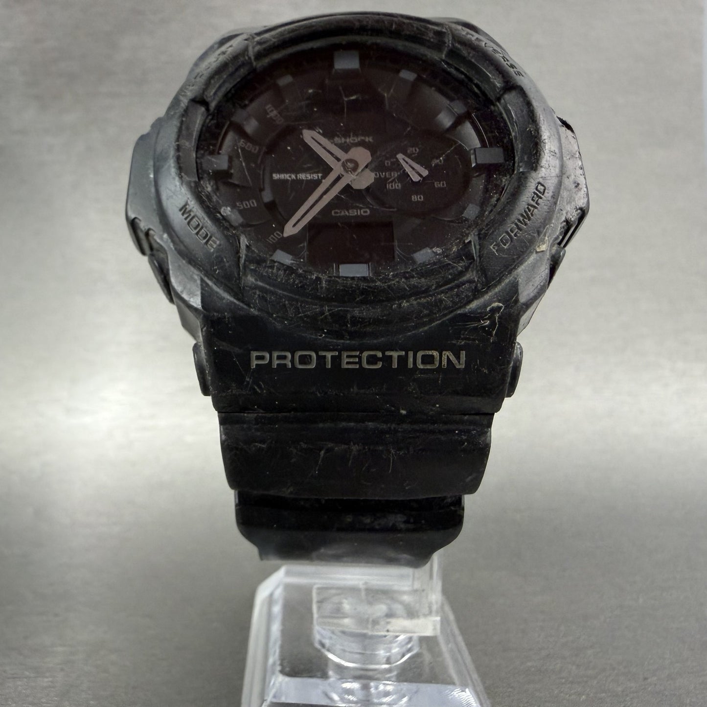 Casio GShock GA150 Watch Men 53mm Black Analog Digital Alarm Chrono Newbat ABC5