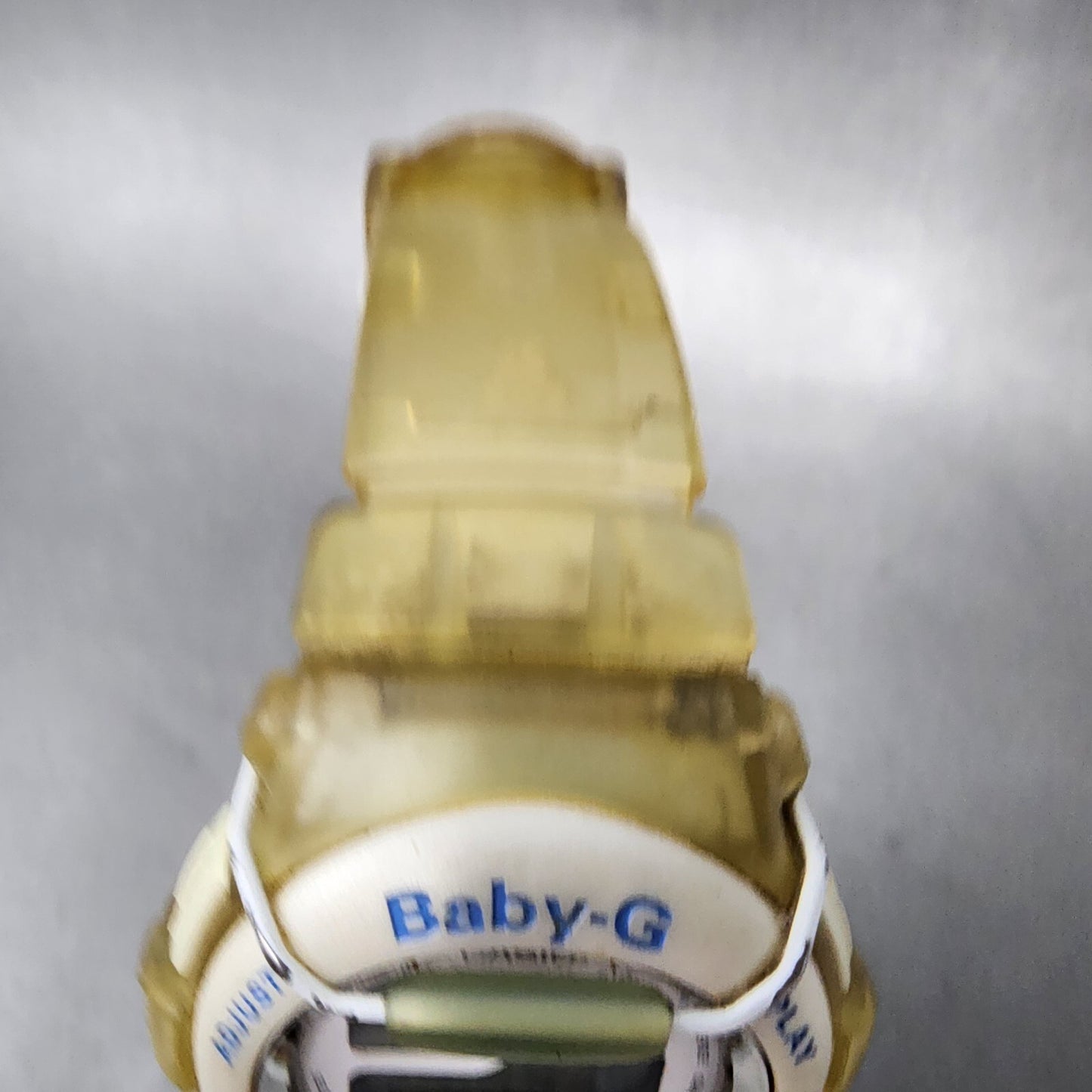 Casio Baby G Watch Women 39mm Digital Clear Case round BGT100 New Battery4