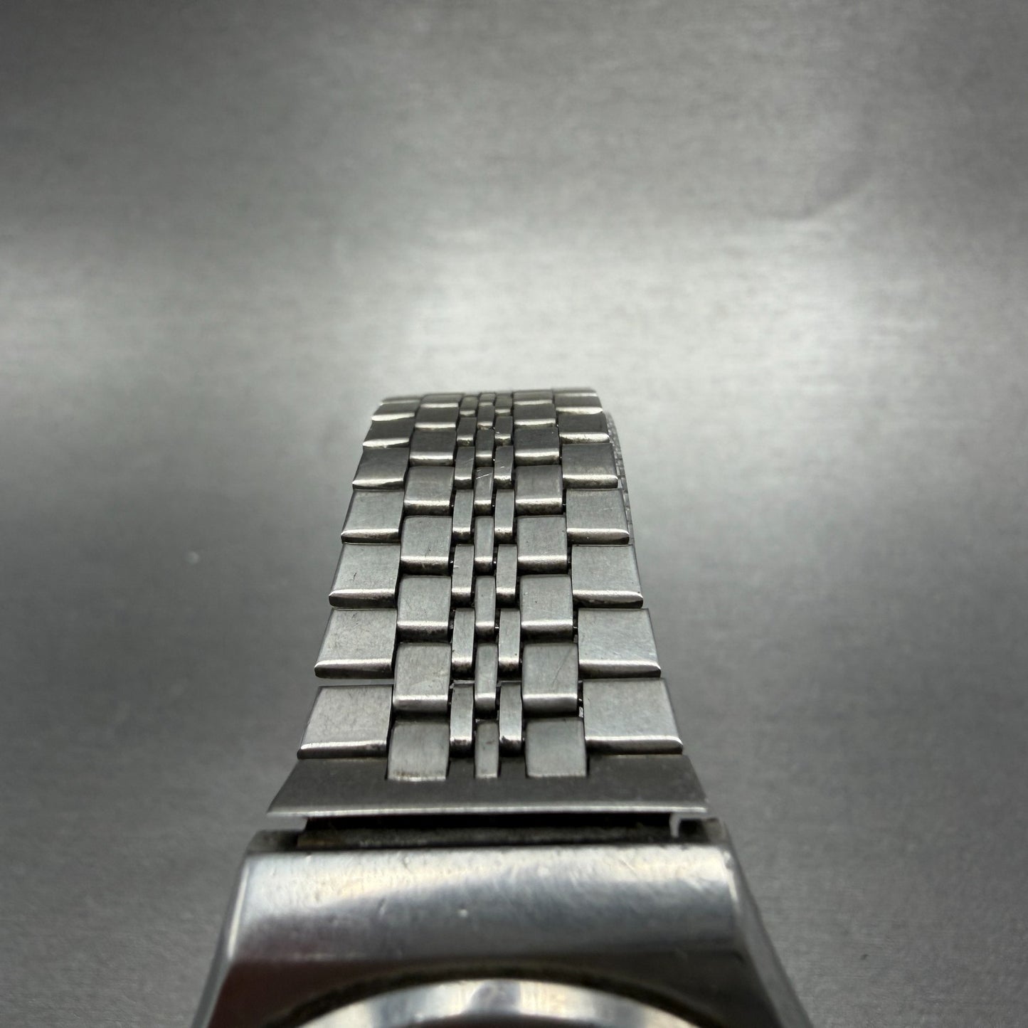 Seiko Silverwave Watch Men 35mm White Dial Steel Round 7121-7010 New Battery VTG4