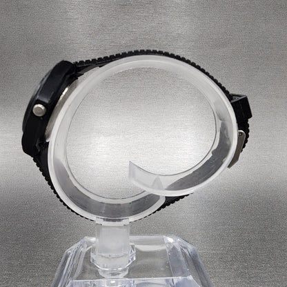 VTG Casio Watch Women 24mm White Dial Black Tone Round LQ-30W New Battery