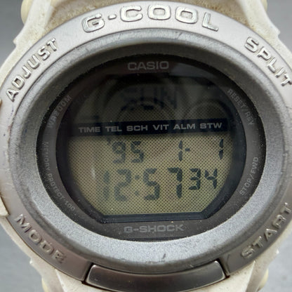 Casio G-Shock GT-008 Watch Men 47mm Digital White Alarm Chrono New Battery1