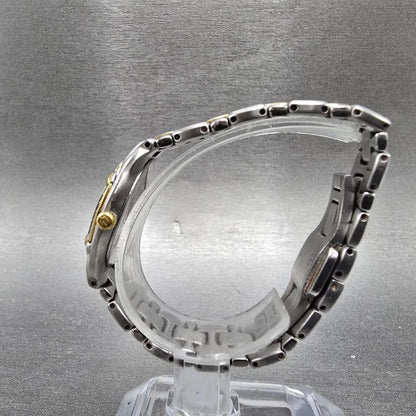 Bulova Accutron Watch Women 26mm MOP Dial Two Tone Diamonds New Batt 28R066